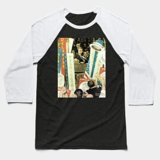 A Time For Greatness 1964 - Norman Rockwell Baseball T-Shirt